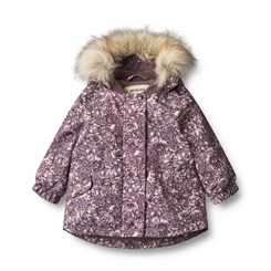 Wheat Jacket Mathilde Tech - Purple tulips